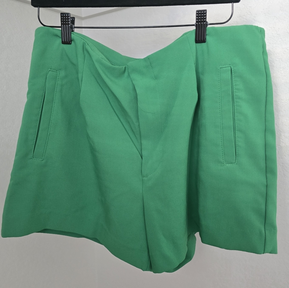 Green Women's Shorts